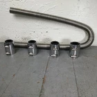 1971 - 1986 Jp Cj 48 Stainless Steel Radiator Hoses Kit New. Price: $139.95.