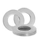 Zernmiarder 1" Stainless Steel Flat Washers - 2" Outside Diameter, X New. Price: $12.03.