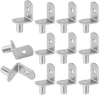 12PCS L-shaped Shelf Support Pegs, 6MM Bracket With Hole, New. Price: $8.84.
