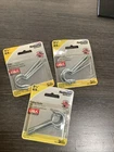 Lot Of (3CT) National Hardware Zinc Plated Steel #6 Ceiling Hook 3-3/8 In. Nos New. Price: $14.95.