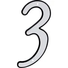 Hillman 4-IN. Nail-on Reflective House Number 3 New. Price: $6.75.