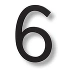 Sure-loc HNF6-6 Inch Tall Aluminum Floating House Number Black New. Price: $35.26.