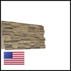 Ekena Millwork 48 5/8W 24 3/4H 1/4D Cascade Stacked Stonewall Faux. Price: $114.30.