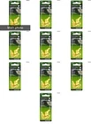 10 Packs Hillman Gilt Gold Push Pin Hangers 3PC. (122263) New. Price: $21.39.