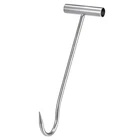 Uxcell T-handle Meat Boning Hook, Galvanized Curved Hooks 12 Inch, Silver New. Price: $25.49.