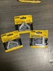 Stanley Hardware 1-1/2" Corner Braces 75-6111 CD997-R 4 Pcs Per Pack Lot Of 3 Open. Price: $14.95.