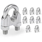 8 Pcs 5/16 Inch Stainless Steel Rope Cable Clips,wire Clamp,c... New. Price: $35.40.