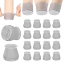 Aneaseit Chair Leg Floor Protectors - 16 Pcs Gray Felt Bottom Silicone Pads Fo New. Price: $30.99.