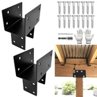 Devalley 2PCS T-shaped Cap Tie Post Brackets,horizontal Contector Wit... New. Price: $59.74.