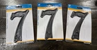 Hillman 6" Black Plastic Number With Mount Screws New. Price: $14.95.