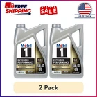 2 Pack Mobil 1 Extended Performance Full Synthetic Motor Oil 5W-30, Quart New. Price: $59.88.