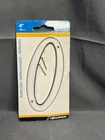 Hillman Reflective Silver Plastic Nail-on #0 Number Outdoor Sign New. Price: $7.50.
