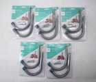 Lot Of 5 National Hardware Gray Finish Screw Handy Hooks 2/PK Open. Price: $9.20.