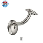 Khtumeware 5 Pack Satin Nickel Hand Rail Brackets Heavy Duty Stairway Support New. Price: $37.77.