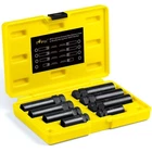 Topec 8PCS Spline Lug Nut Socket Set 5, 6, 7, 12 Locking Key... New. Price: $38.19.