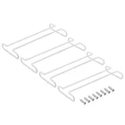 Uxcell 4PCS 10" Stainless Steel Under Cabinet Wine Glass Stemware Holder Rack New. Price: $62.54.