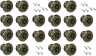 Bitray 20PCS Mini Metal Jewelry Box Knobs Vintage Bronze Chest Case New. Price: $19.32.