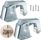2 Pack Screen And Storm Door Catch, 1-3/4 Inch Wide Base With 1-5/8 Project New. Price: $20.81.