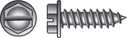 Hillman 70250 Zinc Plated Slotted Hex Washer Head Sheet Metal Screw #6 3/8 In. New. Price: $9.45.