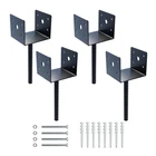 Acheterry Pack Shape Fence Holder Ground Spike Post, 4X4 Pergola Bra... New. Price: $30.27.