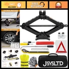 Portable 2 Ton Scissor Car Jack Kit With Lug Wrench - Tire Changing Tool Set New. Price: $59.99.