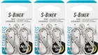 Nite Ize 2-PACK S-biner Stainless Steel Dual Carabiner #1 (3-PACK) New. Price: $18.09.