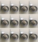 Richelieu #F25049 3" Inch Iron Wheel Swivel Plate Casters - 12 Pack New. Price: $206.97.