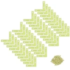 40 Pcs 2 Inch "l" Steel Flat Corner Braces W/ Screw Pack Lot Right Angle Bracket New. Price: $21.59.