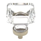 Amerock Glacio 1 3/8" Square Cabinet Knob Clear Golden Champagne BP36653CBBZ New. Price: $12.28.