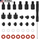 Lukaisen 30PCS M.2 Ssd Mounting Screws Kit, Nvme Black New. Price: $11.16.