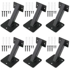 Realplus Heavy Duty Steel Hand Brackets For Wood Flat Square Stair Railing New. Price: $34.59.