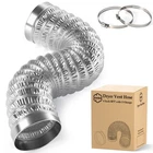 Dhgbd 4 Inch Dryer Vent Hose 8FT, Flexible Aluminum Ducting Feet New. Price: $22.35.