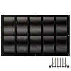 Vent Cover 18X10 Inch Built Screen Black Return Air Grille Hvac Lirast Wall New. Price: $74.99.