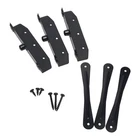 Louvers Hardware Set For Blinds And Shutters, Kit 11 Boards, E-coated Black New. Price: $54.99.