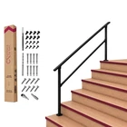 Cr Fence & Handrails For Outdoor Steps Indoor Stair Railing Kit, 5-6 S... New. Price: $155.93.