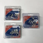 Tectran TB38-R 14-16GA Blue Ring Terminal, 3/8" Lot Of Packs New. Price: $14.99.