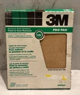 3M Pro-pak Aluminum Oxide 18 Sheets Paint And Rust Removal, 9" 11", 120 Grit Open. Price: $17.24.