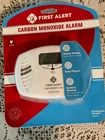 New First Alert 1039727 Carbon Monoxide Alarm Aa Battery Included Operated. Price: $23.99.