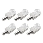 Uxcell Shelf Support Pegs 20PCS Glass Pins Bracket Zinc Silver Tone New. Price: $14.06.