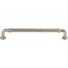 Reeded 7" Center To Cabinet Bar Pull Polished Nickel - Hardware New. Price: $18.00.
