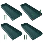 4-PACK Gutter Downspout Extensions Splash Block Drainage System New. Price: $66.05.