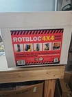 New Rotbloc 4X4 Fence Post Wrap Case W/ 160 Units Per. Price: $57.99.