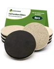 Covercorner Felt Furniture Sliders 8PCS Round 89MM Black Beige For Hard Floor New. Price: $13.43.