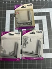 Nos 3-PACK Lot 4/PC National Hardware Galvanized Corner Brace X N208-769 New. Price: $19.12.