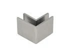 Fhc CMF23 90 Square Clamp For Mall Fronts 3/8" 1/2" Glass Brushed Stainless New. Price: $82.47.