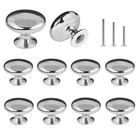 10X Polished Chrome Cabinet Hardware Round Mushroom Knob Drawer Handles 30MM/... New. Price: $21.19.