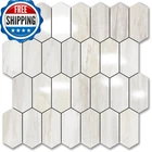 Vamos Tile Long Hexagon Peel And Stick Backsplash - 10 Sheets New. Price: $88.93.