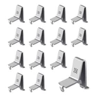 Adjustable Shelf Clips, Supports For 255 Pilaster, Kitchen Cabinet, Silver New. Price: $12.98.