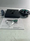 Signature Hardware SHHB8040MB Hibiscus Shower Trim, Matte Black - Less Valve Open. Price: $181.99.