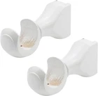 Kumgrot 2 Pack Wooden Curtain Rod Brackets 35MM/1.37IN 35MM/1.37", White New. Price: $18.99.
